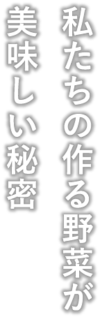 美味しい秘密